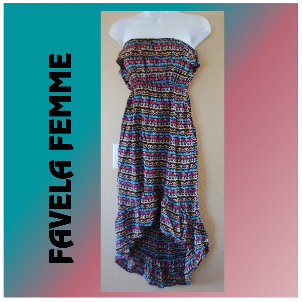 HIGH-LO JUNIORS SMALL SUMMER DRESS